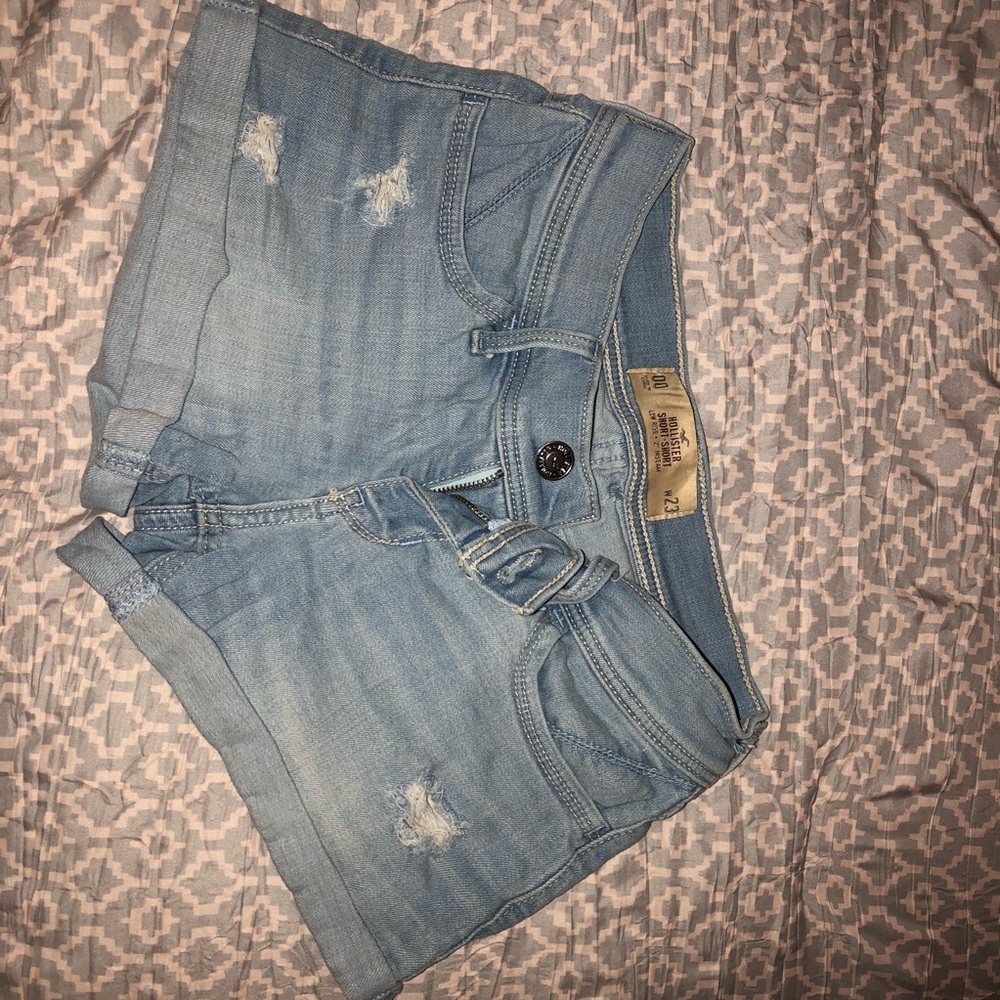 Holister jean shorts